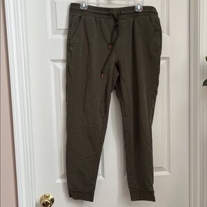Men's Method Olive Jogger Pants - Large